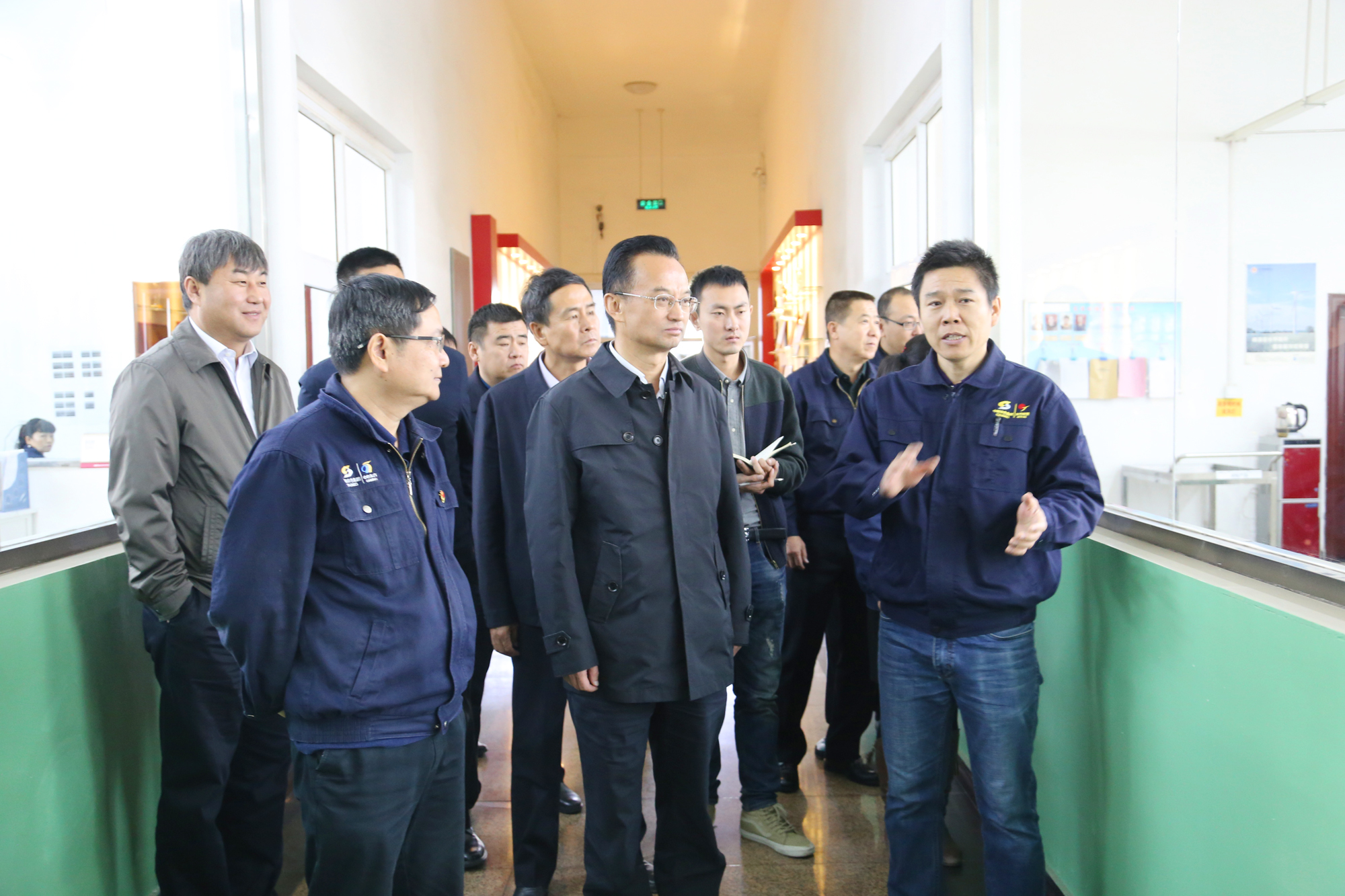 王文宇來集團公司調(diào)研